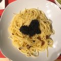スイスおじさん☆'s cooksnap of when they made シンプル☆ペペロンチーノ☆キャビア添え.
