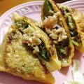 ❀akiko❀'s cooksnap of when they made いなり餃子.