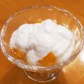 ゆすひと's cooksnap of when they made 黄桃 ヨーグルト.