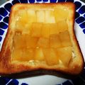 けんけん1016's cooksnap of when they made アップルパイになりたいトースト.