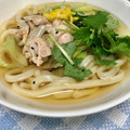 ☆さぶ☆☆'s cooksnap of when they made ゆずと三つ葉のあっさり鶏うどん.