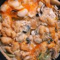 あおいのはな's cooksnap of when they made 牡蠣の柳川風玉子とじ.