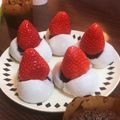 まいびた's cooksnap of when they made 美味しーーーっ❤トロける『生チョコ大福』.