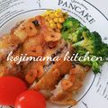 kojimama♡∗'s cooksnap of when they made フライパンde本格ガーリックチキン.