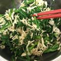 えつこパパイヤ's cooksnap of when they made ハリハリ〜♬切干し大根と春菊のごまポン酢.