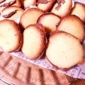 kidA0310's cooksnap of when they made 簡単☆全卵ラングドシャで♡ぷち恋人♡.