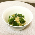 ☆こまっと☆'s cooksnap of when they made 幼児食☆ほうれん草としらすのなめ茸和え.