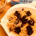 ayukosuge's cooksnap of when they made IKEA購入たらこチューブdeスパゲティ.