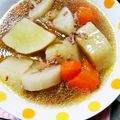 さわこコック's cooksnap of when they made 煮るだけ！大根とにんじん、ひき肉煮.