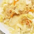 クックNW0HLP☆'s cooksnap of when they made レンジで簡単白菜鶏むね肉のチーズスープ.
