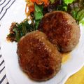 おうちゃん母さん's cooksnap of when they made 子ども喜ぶ＊和風照り焼きハンバーグ.