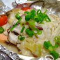 ひか♪'s cooksnap of when they made 【脂質異常症予防】秋鮭酒粕ソースホイル焼.