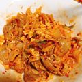 tororo16's cooksnap of when they made たまごと豚バラのキムチ炒め.