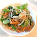 すぎちゃん's cooksnap of when they made 小松菜ともやしのおひたし❤.