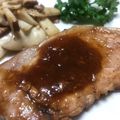 みやつま's cooksnap of when they made 味噌ポークステーキ.