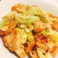 らがぶーりん's cooksnap of when they made 鶏肉とキャベツのマジックマヨソース炒め♪.