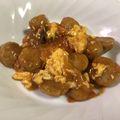 papikun's cooksnap of when they made 甘酢あん～冷食で人気の肉だんごの味再現！.