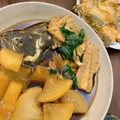 せらお６５'s cooksnap of when they made 大根と天然ヒラメのあら煮＠ぶり大根風♪.