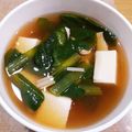 しじみごはん's cooksnap of when they made 豆腐×ほうれん草・えのきの味噌汁♪.