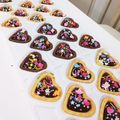 人生虹色's cooksnap of when they made ☆友チョコ☆デコチョコタルト☆.