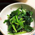 やんやんマン's cooksnap of when they made 時短★簡単★レンジでホウレン草のおひたし.
