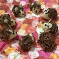 naeku's cooksnap of when they made かわいい♥はりねずみココナッツクッキー.