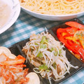 あゆまんま♪'s cooksnap of when they made 簡単節約！もやしとかいわれのさっぱり和え.