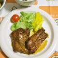 mmameco's cooksnap of when they made 漬けて焼くだけ〜豚スペアリブ♪♪.