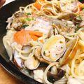 miyukazu3's cooksnap of when they made 白身魚で簡単アクアパッツァ♡.