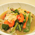 イエローバード's cooksnap of when they made もやしと細切り肉のあんかけごはん(^^♪.
