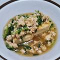 くま8421's cooksnap of when they made 厚揚げステーキの豆苗そぼろあんかけ.