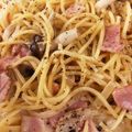maaaayuu's cooksnap of when they made カロリー控えめ♪牛乳でクリームパスタ♡.