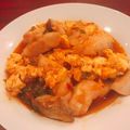おきょうねえ's cooksnap of when they made 15分で♪ふわふわ卵とたらのチリソース.