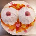 ☆KUMI521☆'s cooksnap of when they made 旦那の誕生日ケーキ♡バレンタインにも♡.