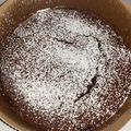 むーみぃぽ's cooksnap of when they made 簡単しっとり♪生チョコ風パウンドケーキ.