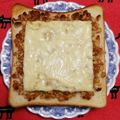こげ岡's cooksnap of when they made 天かすチーズトースト.