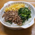 プルンバゴ's cooksnap of when they made さば缶ｄｅ三色丼.