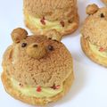 りーちゃる's cooksnap of when they made ＊さくさくBearシュークリーム＊.