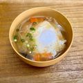 サヤスカマカン's cooksnap of when they made 落とし卵の味噌汁.