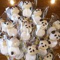 chiisuke55's cooksnap of when they made バレンタイン簡単大量可愛い★パンダチョコ.