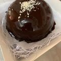 クックQ6DNDO☆'s cooksnap of when they made 三層仕立ての贅沢チョコレートムースケーキ.