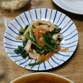 和☆2049's cooksnap of when they made ほうれん草と人参と油揚げのお浸し.