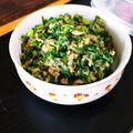 おうちゃん母さん's cooksnap of when they made 常備菜にも！大根の葉とツナの味噌炒め.