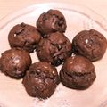 mie･mie's cooksnap of when they made バレンタイン♡ぷっくり簡単ココアクッキー.