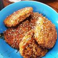 0508haru's cooksnap of when they made 居酒屋レシピ☆絶品！〜蓮根と軟骨のつくね.