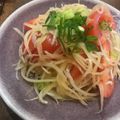 Loomer's cooksnap of when they made トマトとしらすのサラダ✿.