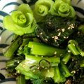 はなぴっち's cooksnap of when they made 薔薇の小松菜サラダ.