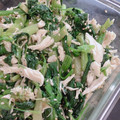 さきああえら's cooksnap of when they made 小松菜とほうれん草とささみのナムル☆.