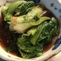 木成りはっさく's cooksnap of when they made 青梗菜のオイスターソースあんかけ♪.