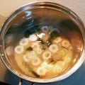 こげ岡's cooksnap of when they made アレンジOK！ちくわとわかめの味噌汁♡.